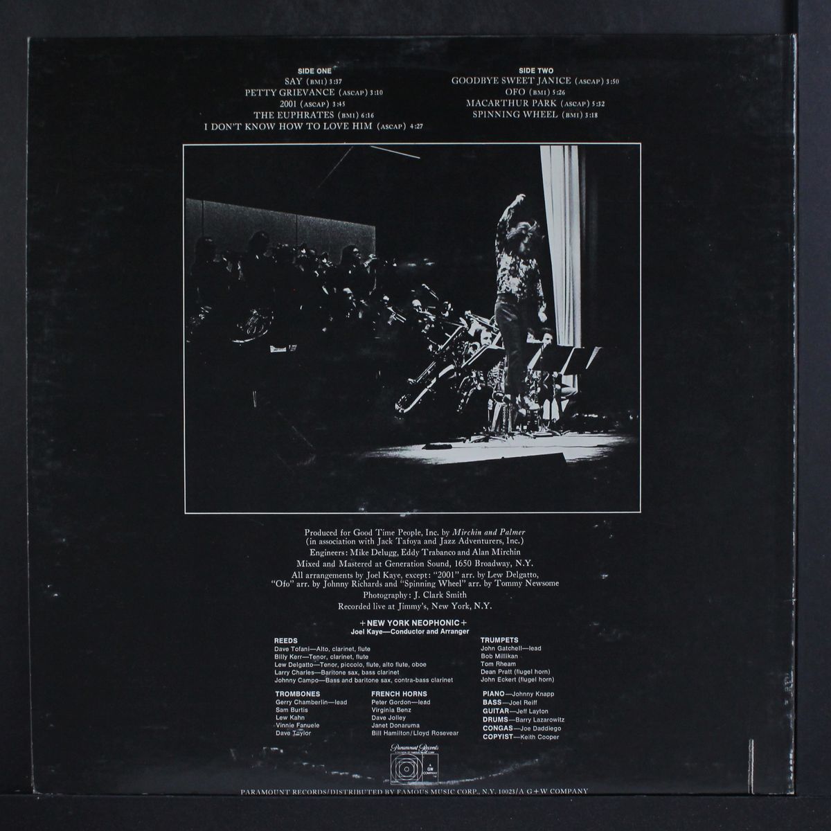 joel kaye & his new york neophonic orchestra by JOEL KAYE & HIS NEW YORK NEOPHONOC ORCHESTRA
