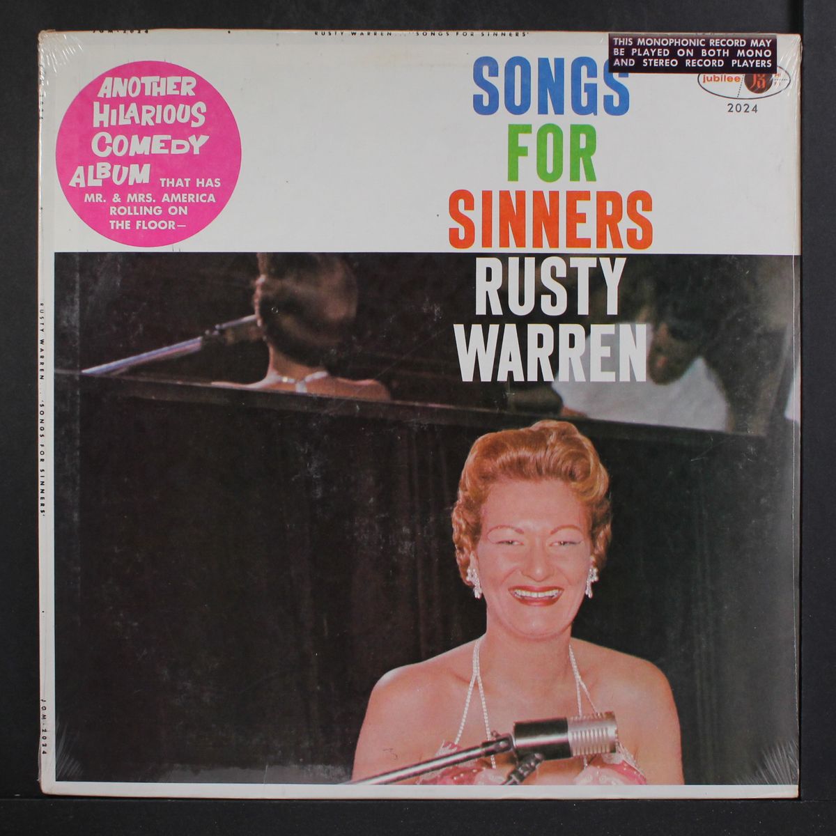 songs for sinners by RUSTY WARREN