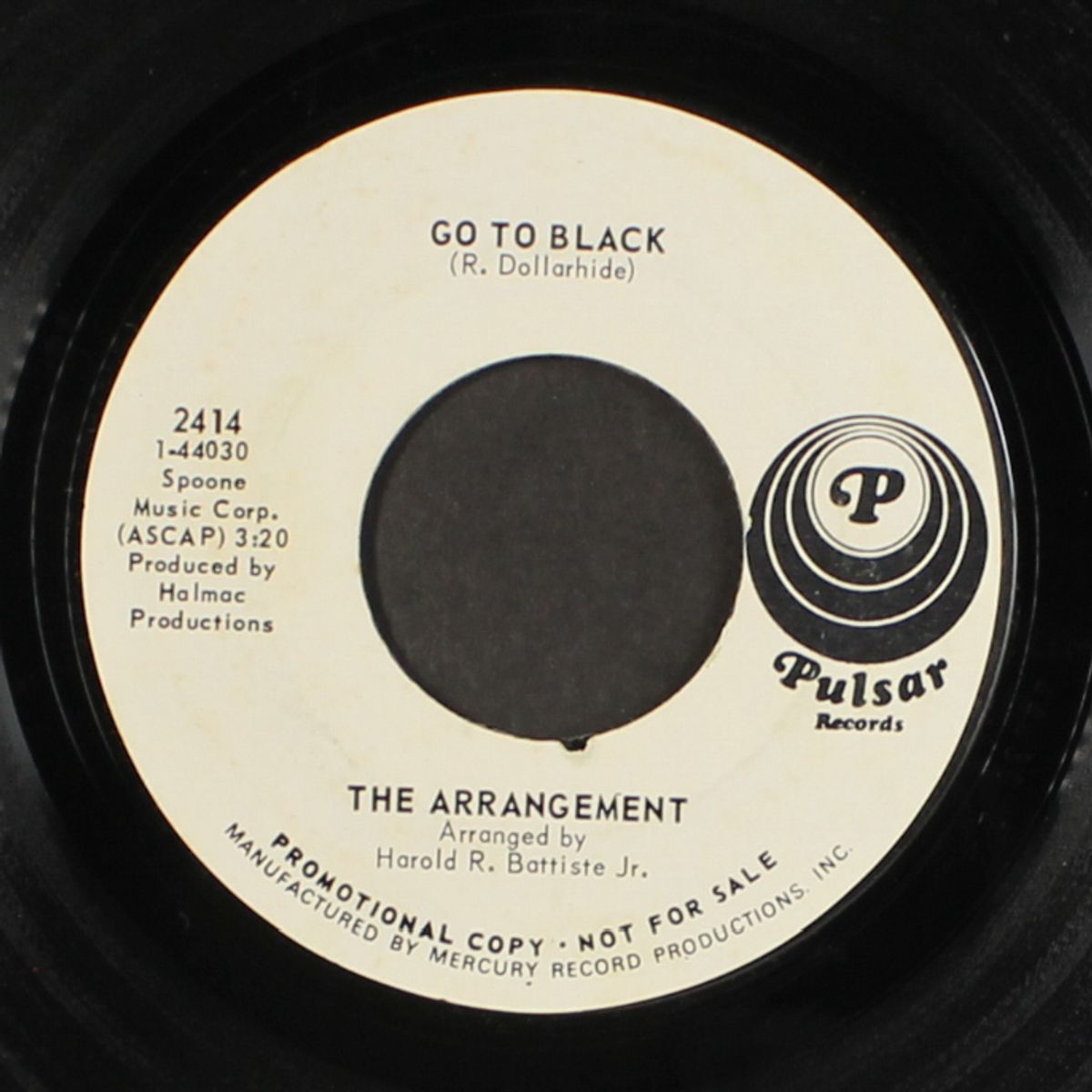 go to black by ARRANGEMENT