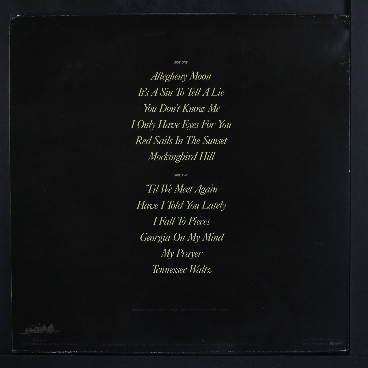 golden memories by PATTI PAGE