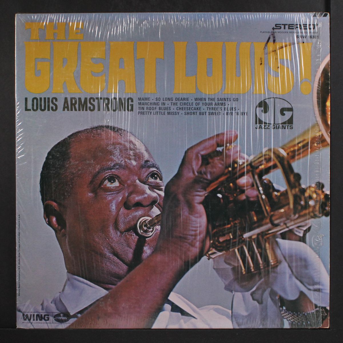 the great louis! by LOUIS ARMSTRONG