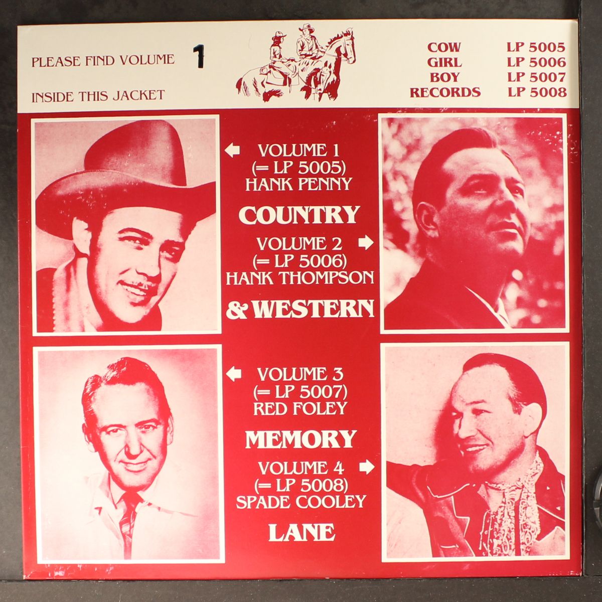 country & western memory lane by HANK PENNY