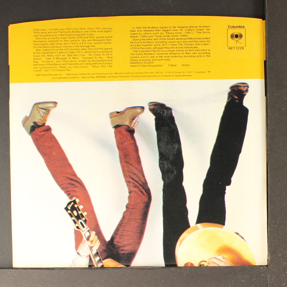 sing the everly brothers (take a message to mary +3) by NICK LOWE & DAVE EDMUNDS