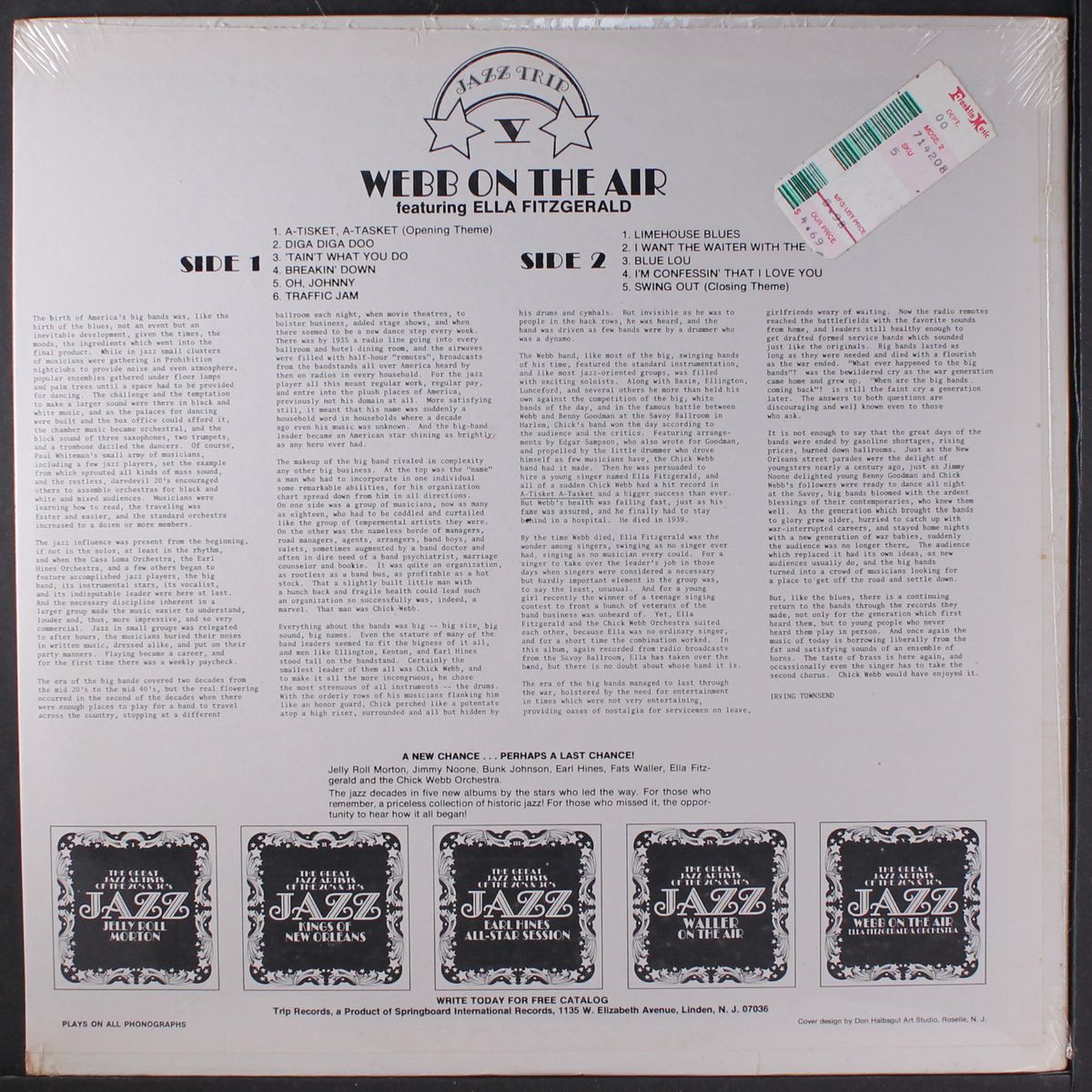webb on the air by ELLA FITZGERALD
