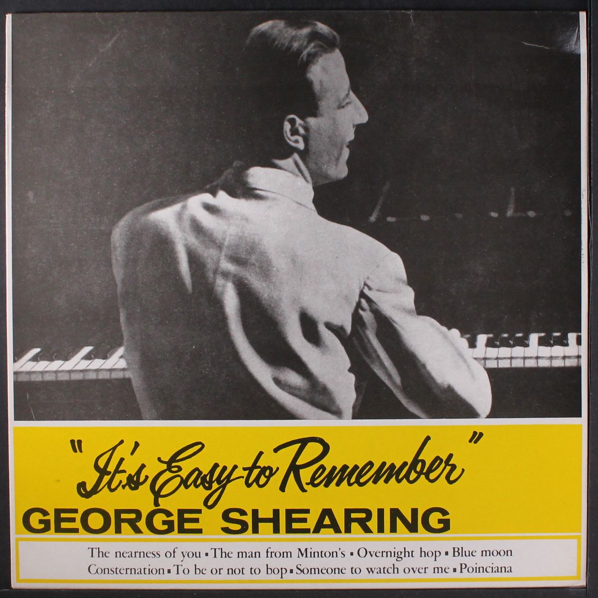 it's easy to remember by GEORGE SHEARING