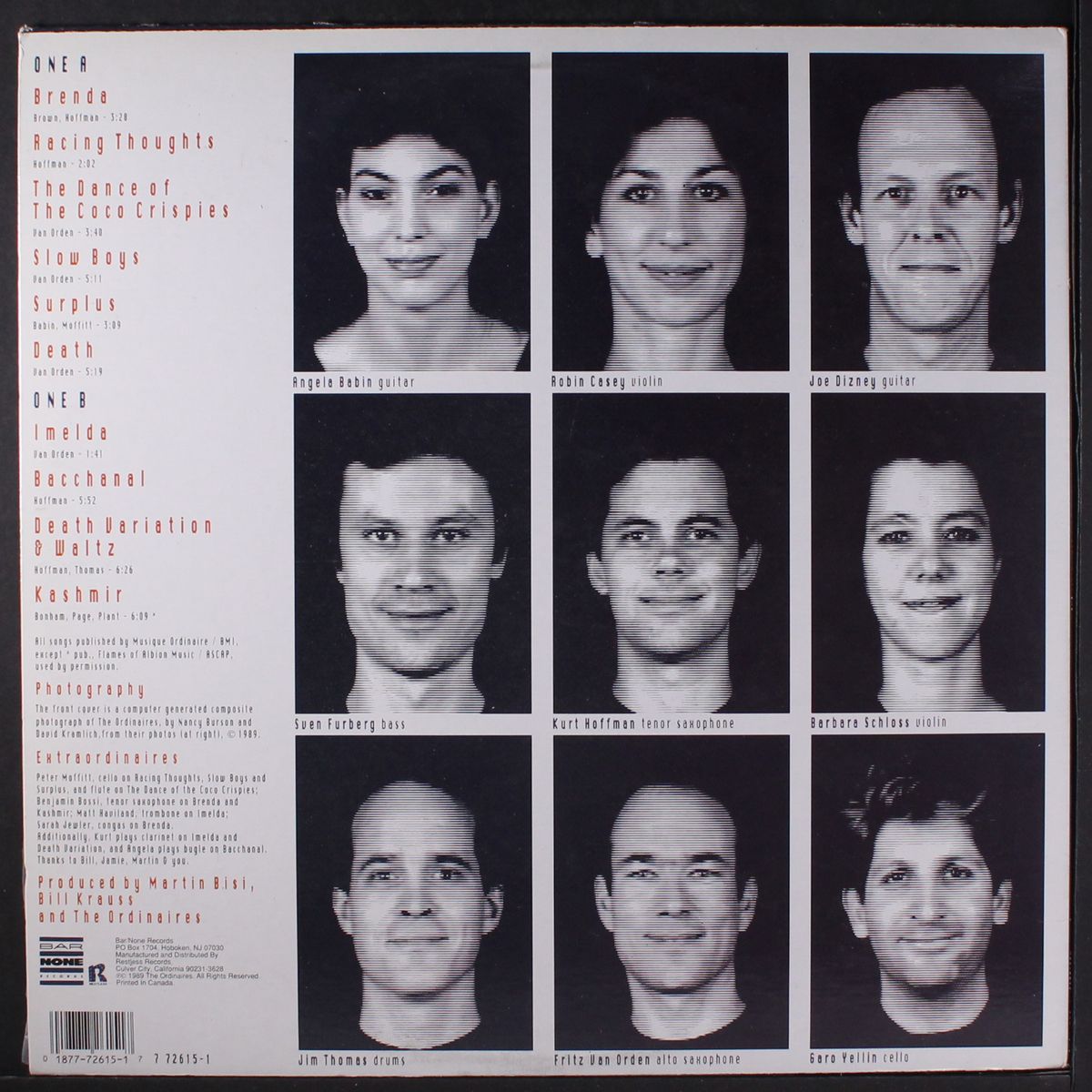 one by ORDINAIRES