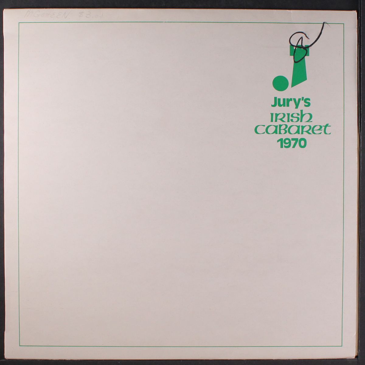 jury's irish cabaret 1970 by VARIOUS