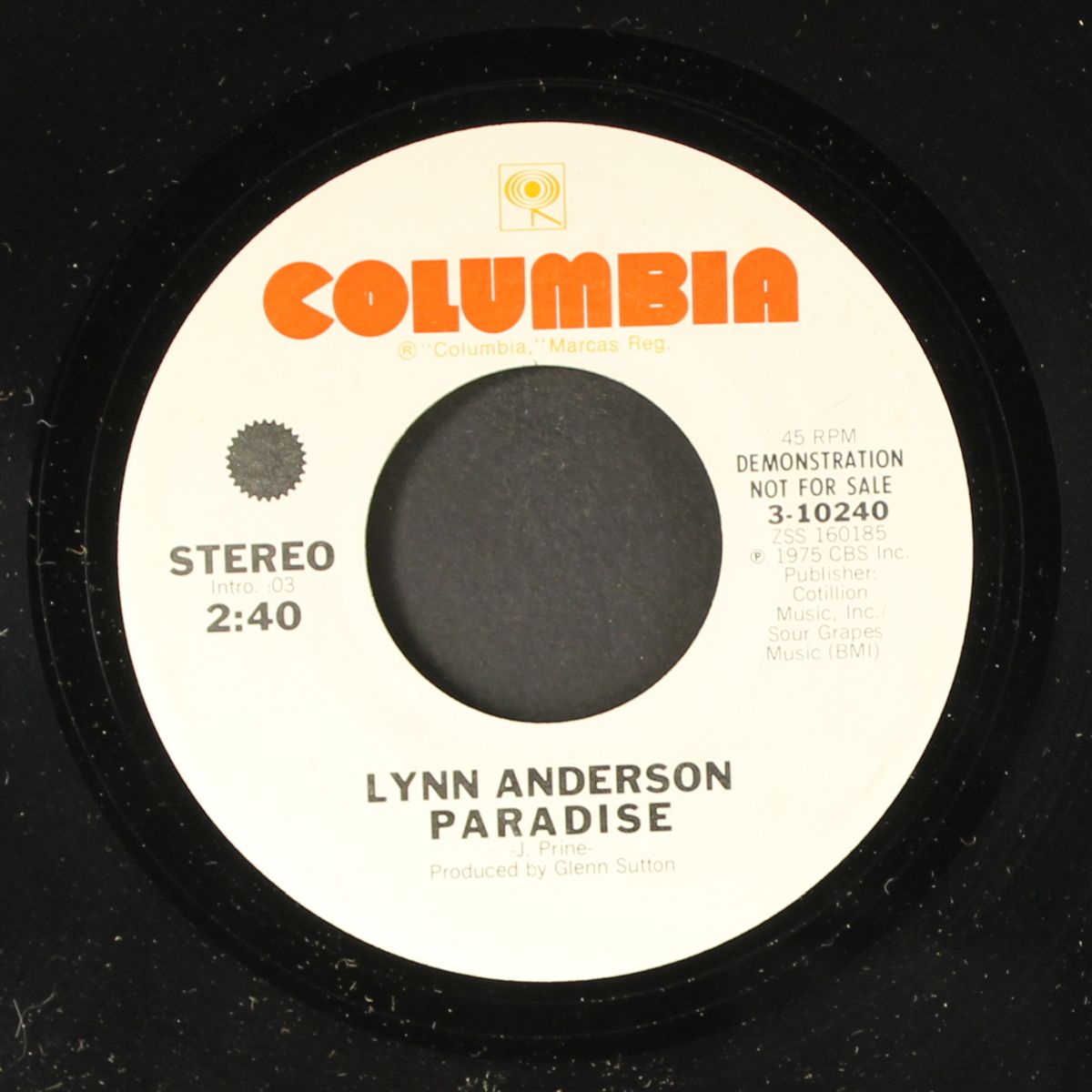 paradise / mono by LYNN ANDERSON