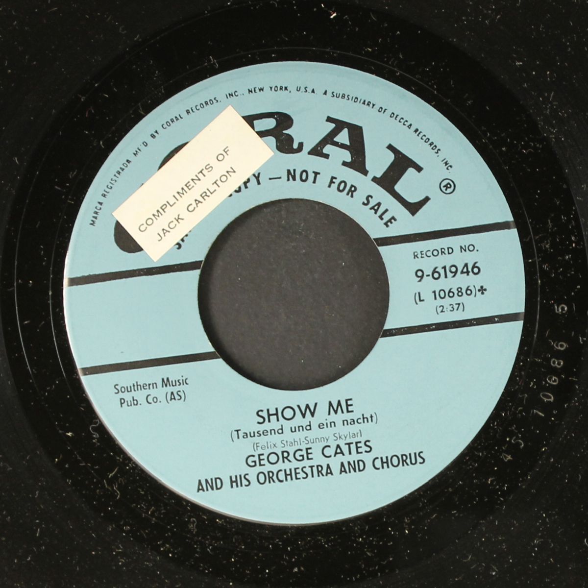 dance from bonjour tristesse / show me by GEORGE CATES