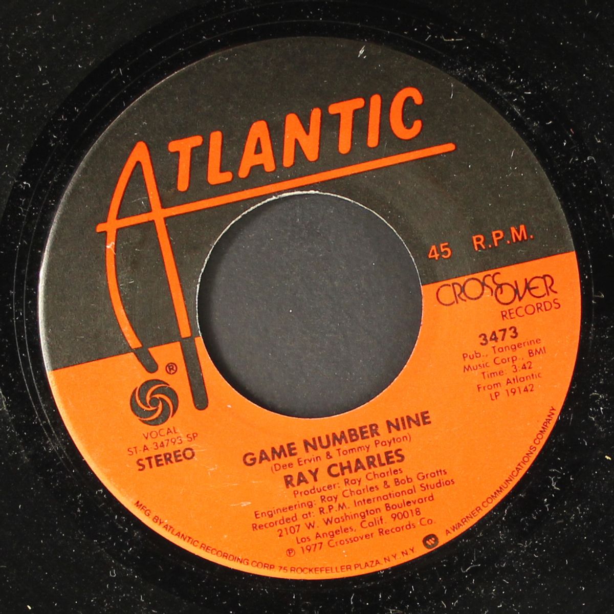 game number nine / a piece that we.. by RAY CHARLES