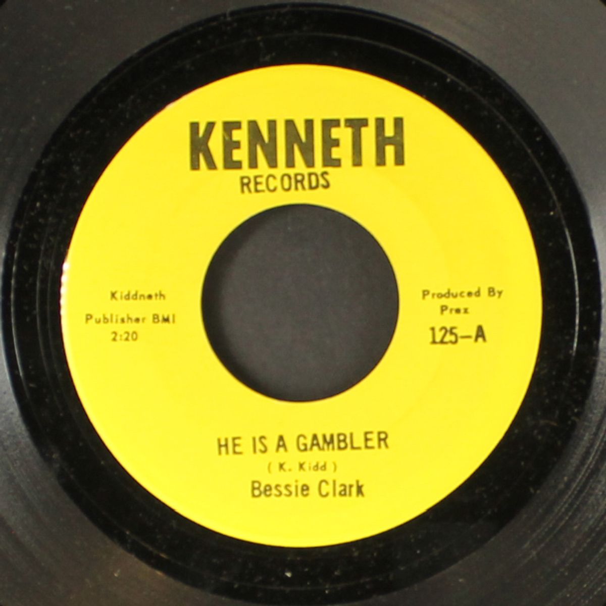 he is a gambler / i've got the blues by BESSIE CLARK