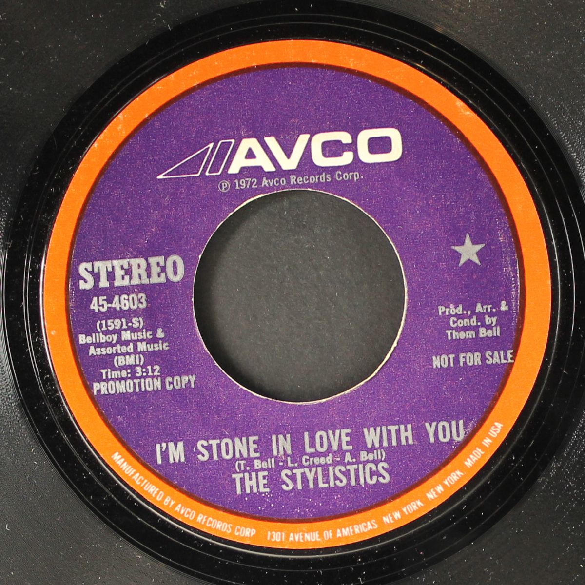 i'm stone in love with you by STYLISTICS