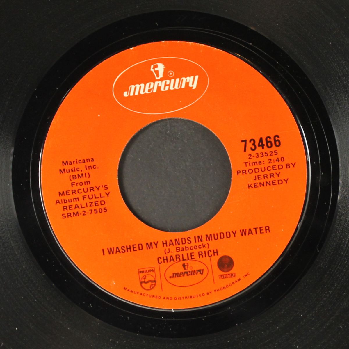 i washed my hands in muddy water / no home by CHARLIE RICH