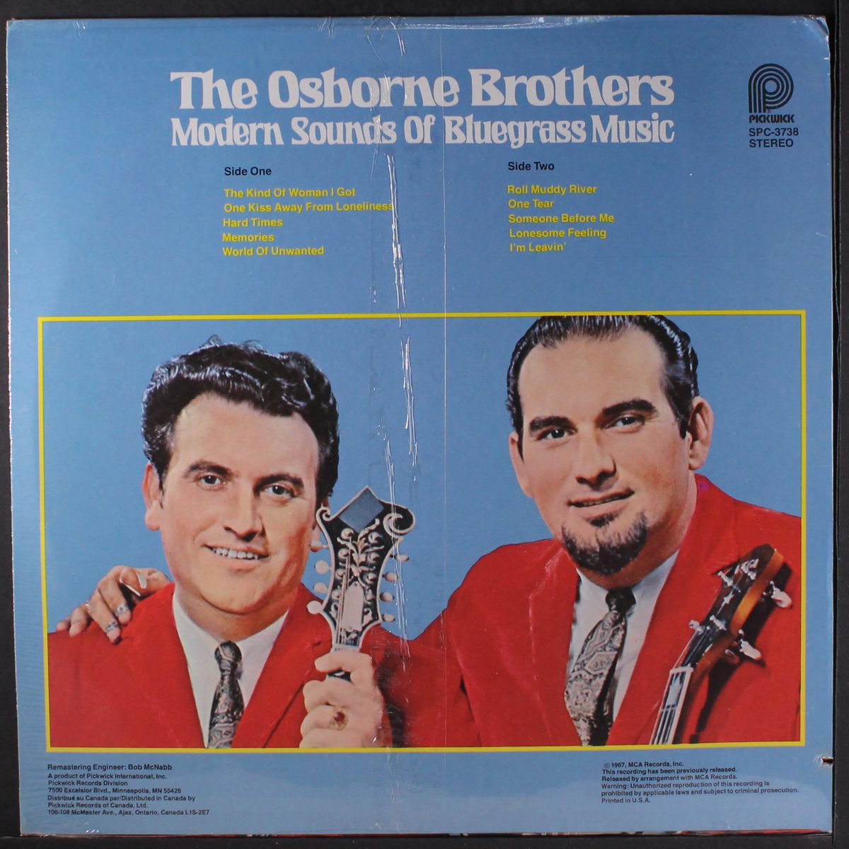 modern sounds of bluegrass music by OSBORNE BROTHERS