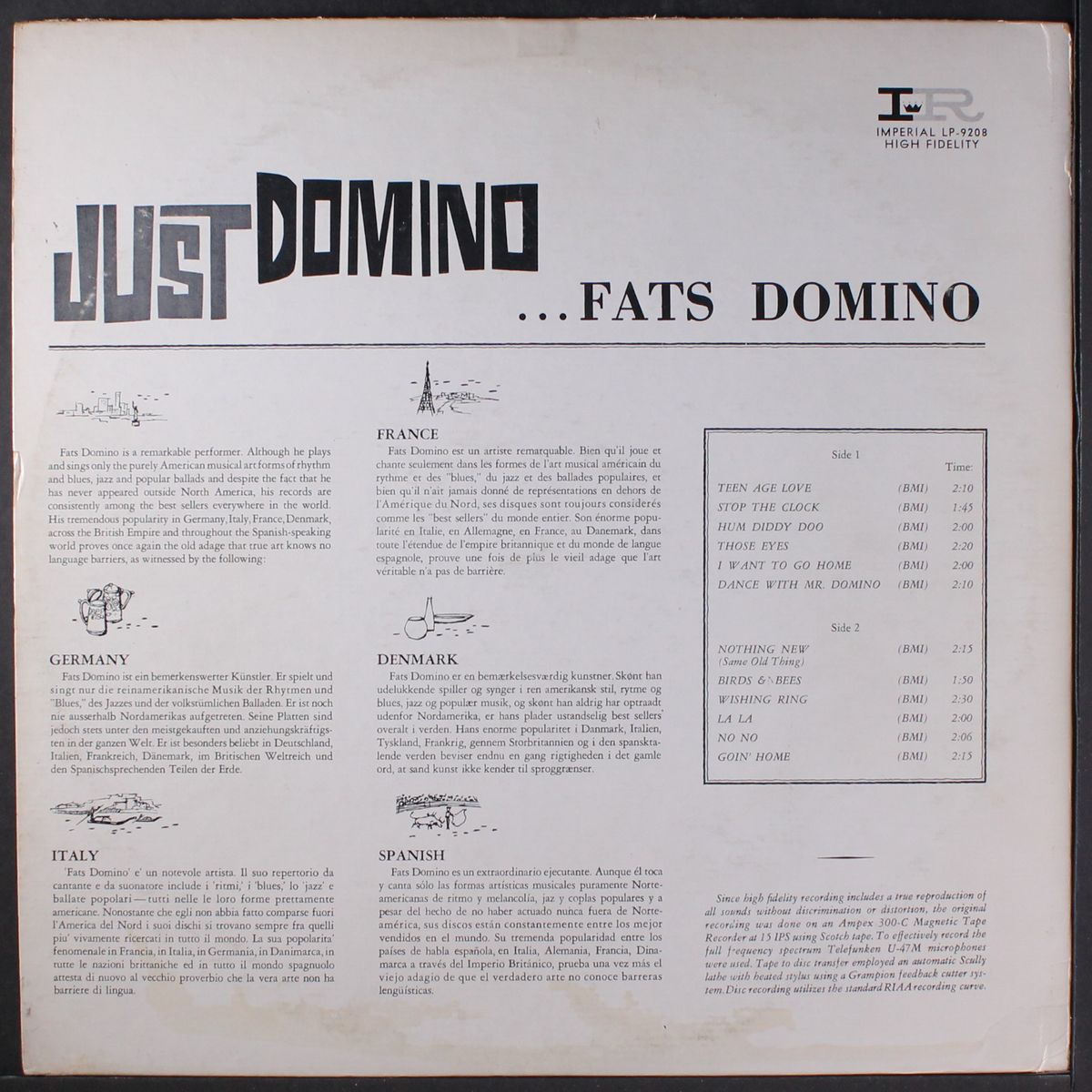 just domino by FATS DOMINO