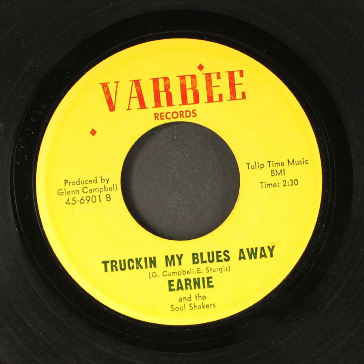 soul shakin' / truckin my blues away by EARNIE & SOUL SHAKERS