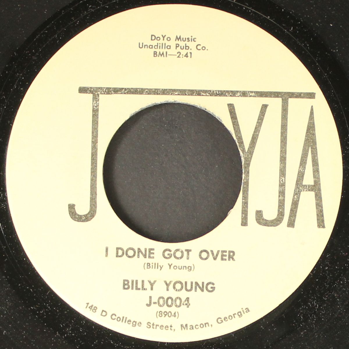 i done got over by BILLY YOUNG