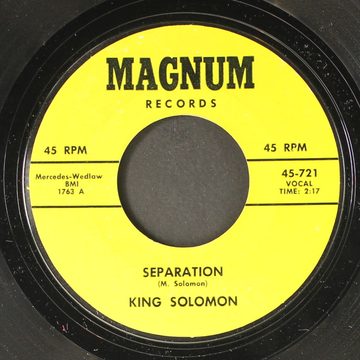 separation / scratch my back by KING SOLOMON