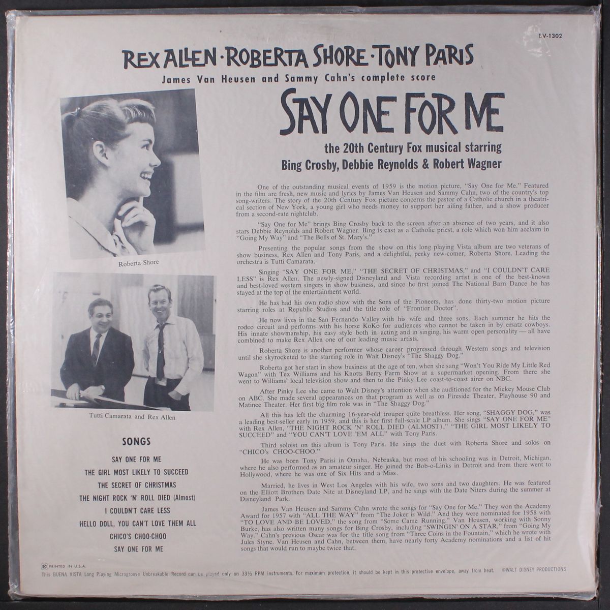 say one for me by SOUNDTRACK