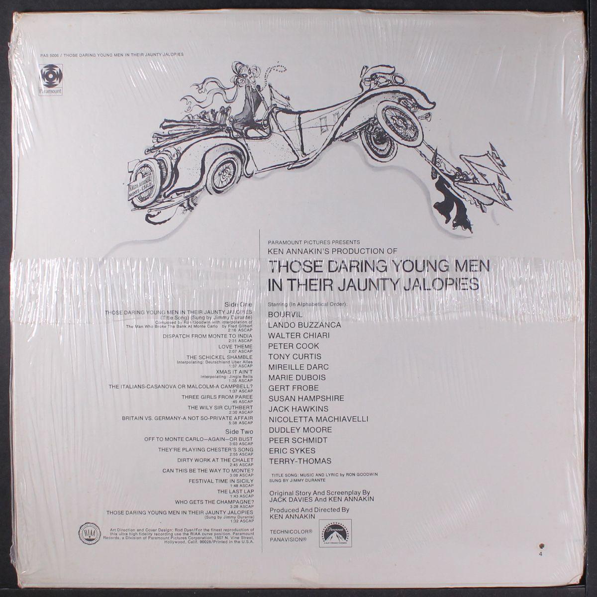 those daring young men in their jaunty jalopies by SOUNDTRACK
