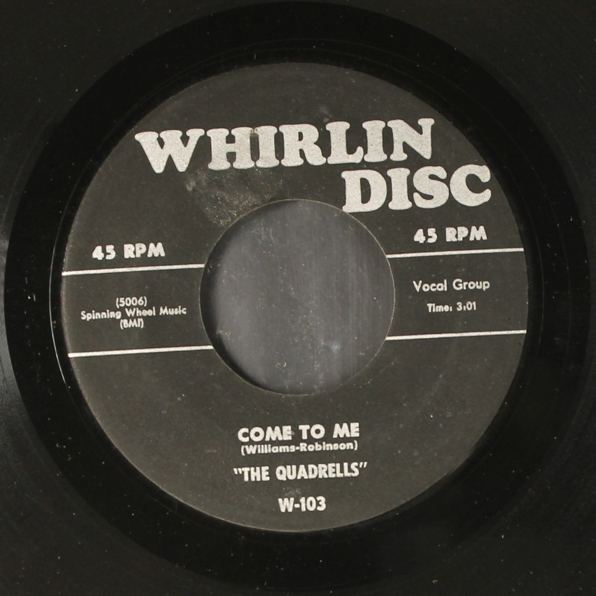 come to me / what can the matter be by QUADRELLS