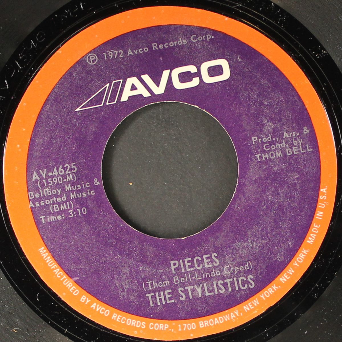 rockin' roll baby / pieces by STYLISTICS