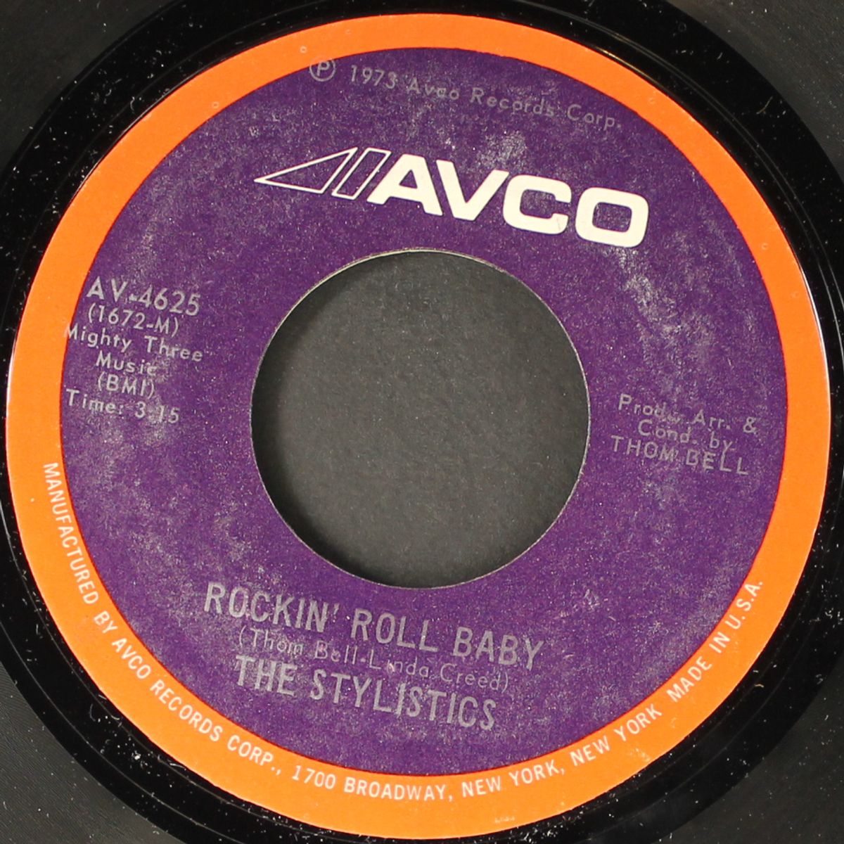 rockin' roll baby / pieces by STYLISTICS
