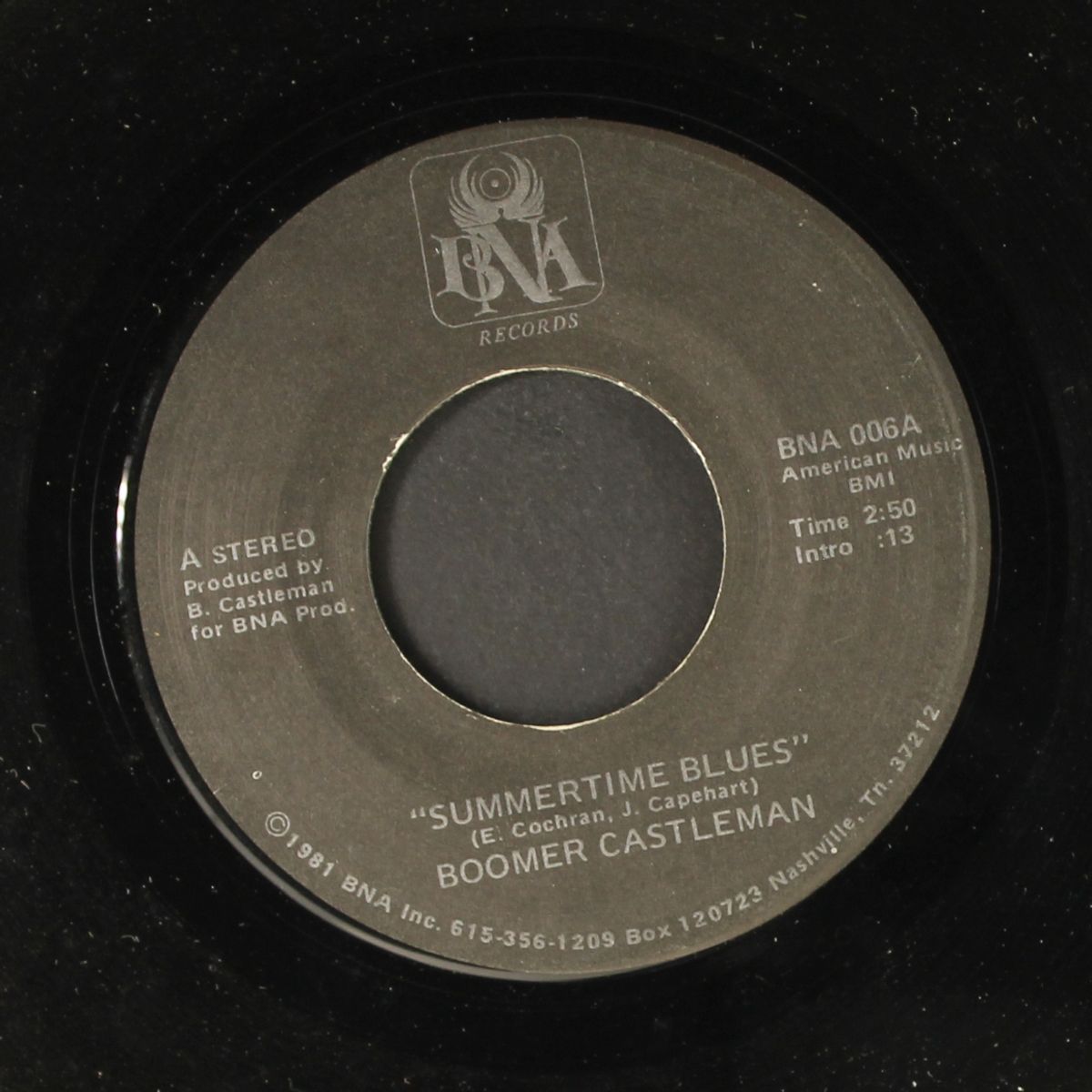 summertime blues by BOOMER CASTLEMAN