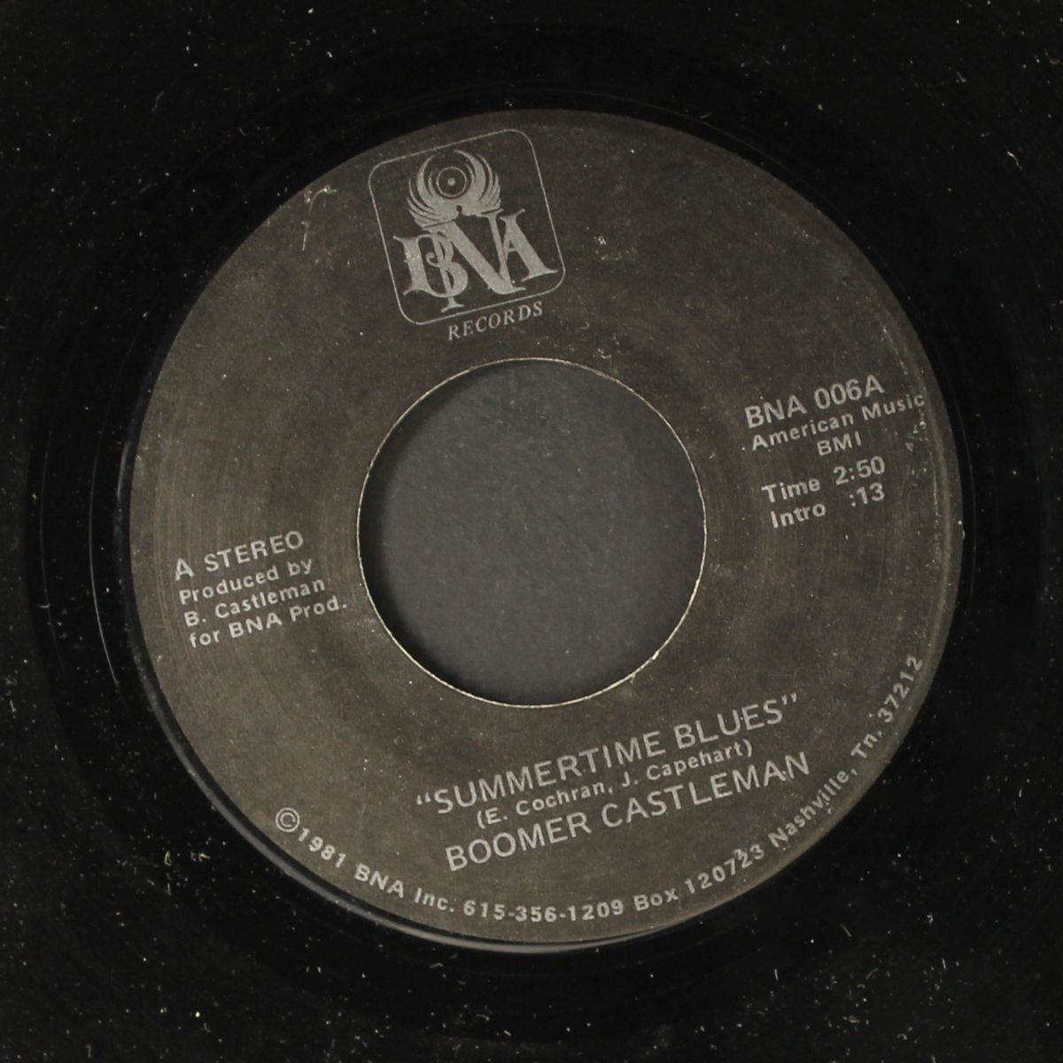 summertime blues by BOOMER CASTLEMAN