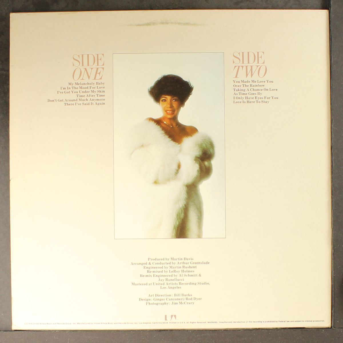 yesterdays by SHIRLEY BASSEY