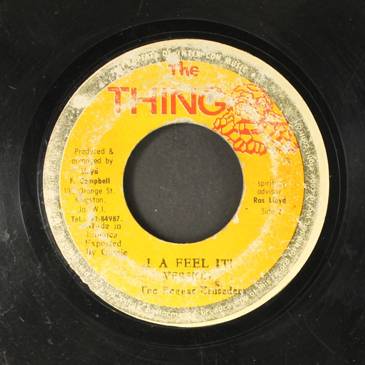 can you feel it / i a feel it!! by JUNIOR BYLES / REGGAE CRUSADERS