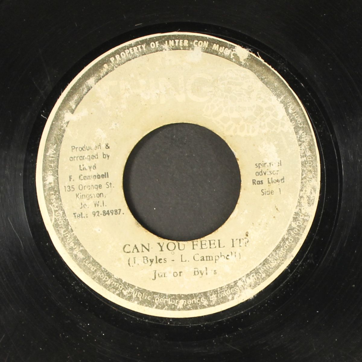 can you feel it / i a feel it!! by JUNIOR BYLES / REGGAE CRUSADERS