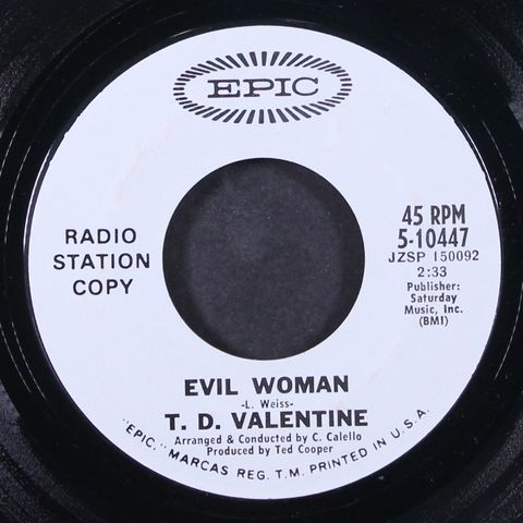 T.D. VALENTINE