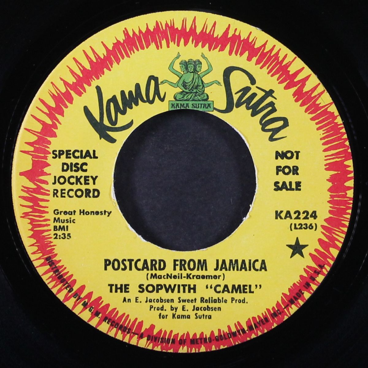 postcard from jamaica / little orphan annie by SOPWITH CAMEL