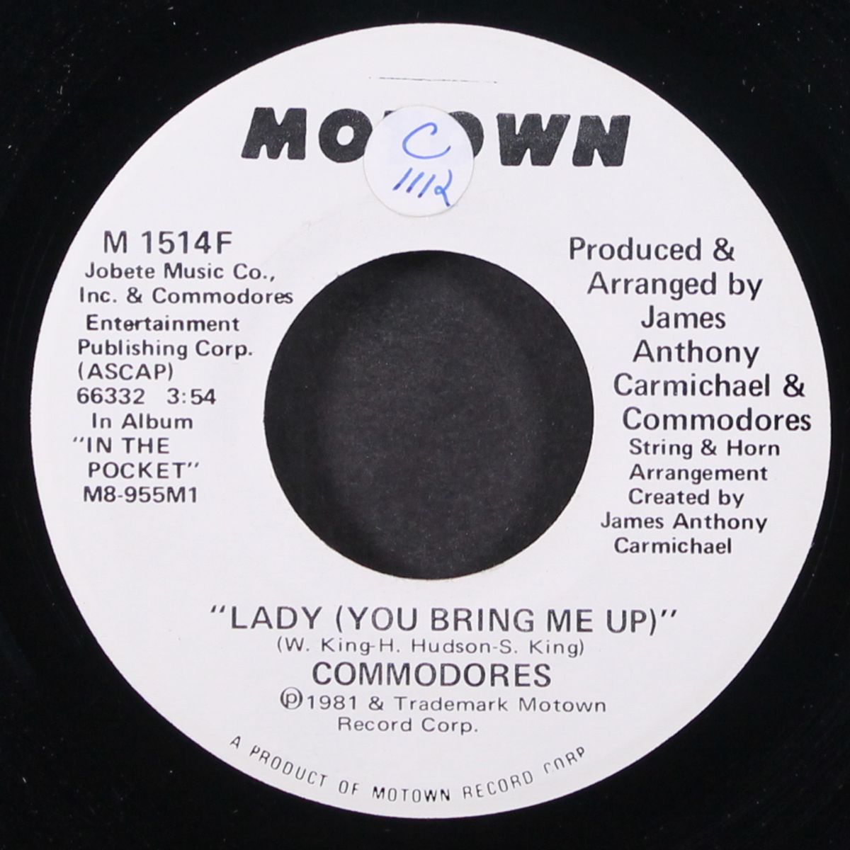 lady (you bring me up) / same by COMMODORES