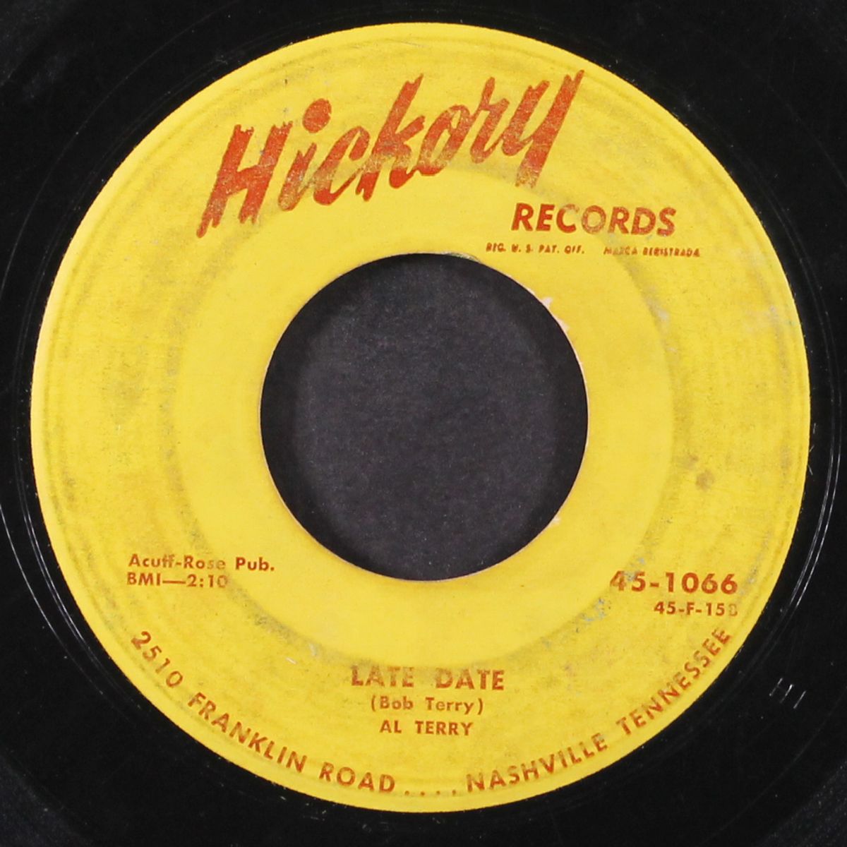 late date / it's what you are to me by AL TERRY