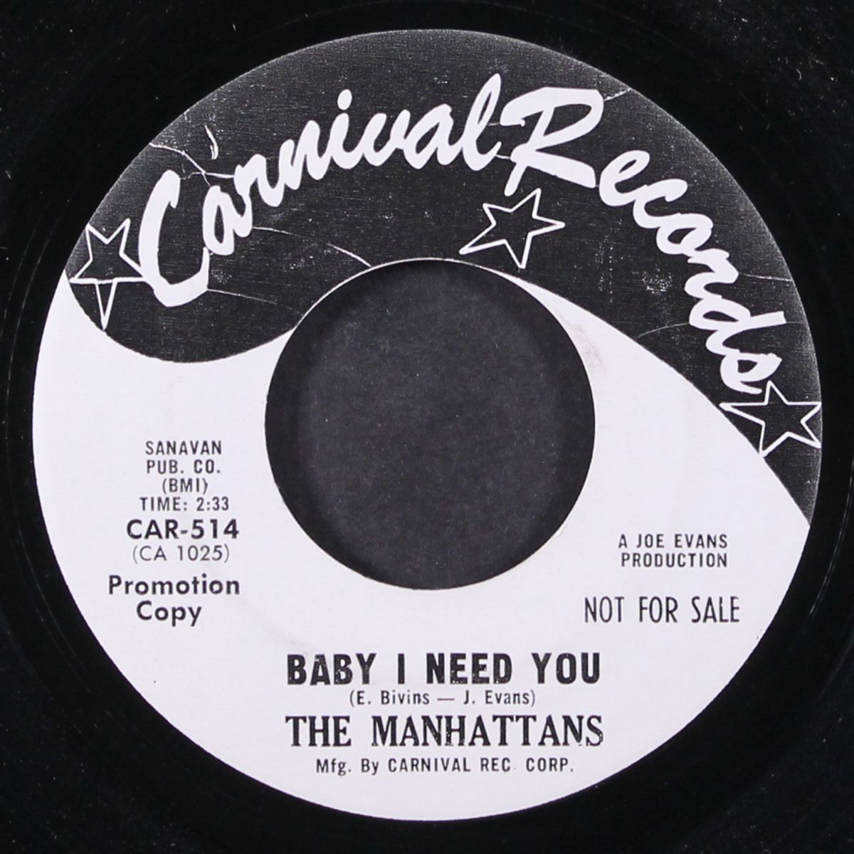 baby i need you / teach me by MANHATTANS