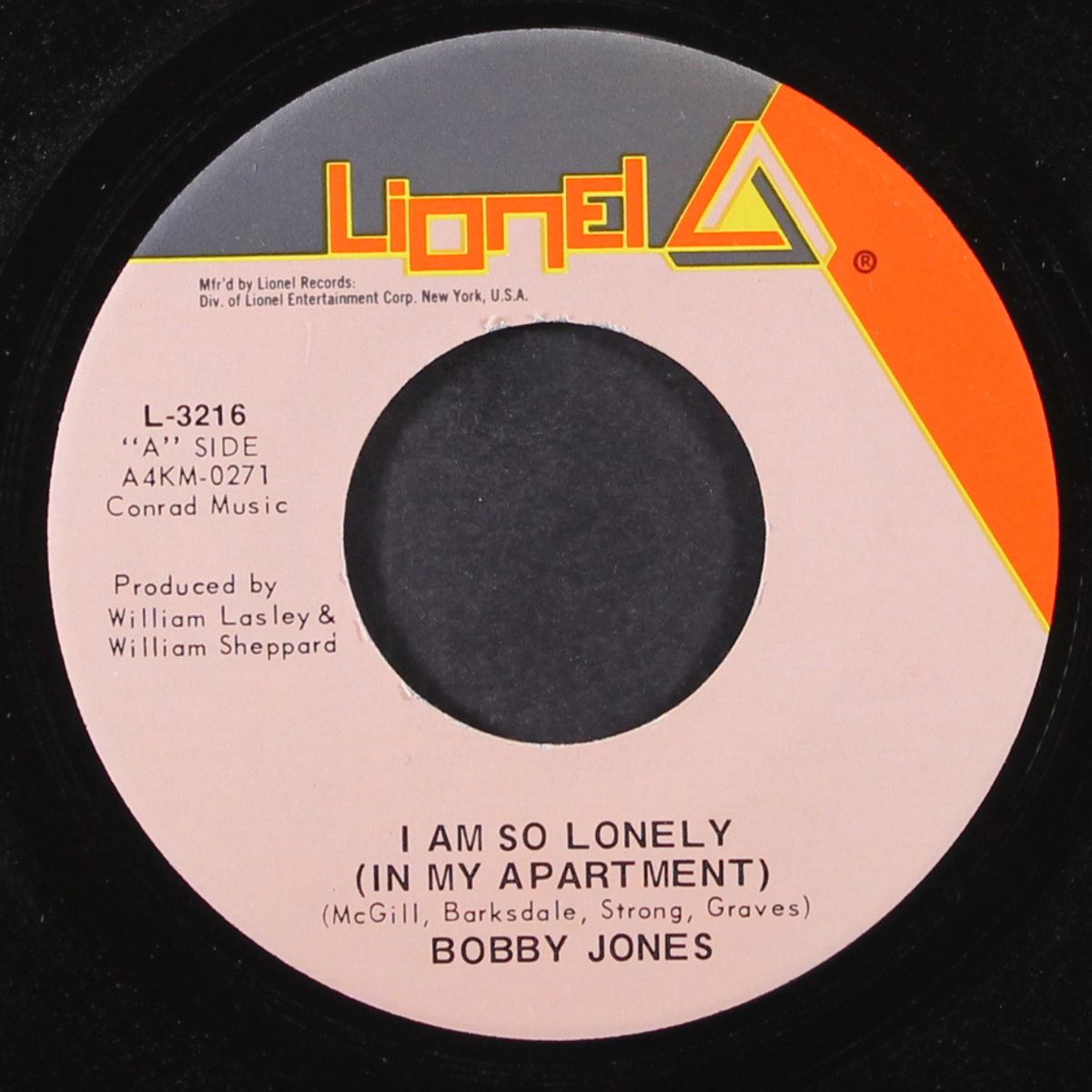 i am so lonely / i got a habit by BOBBY JONES