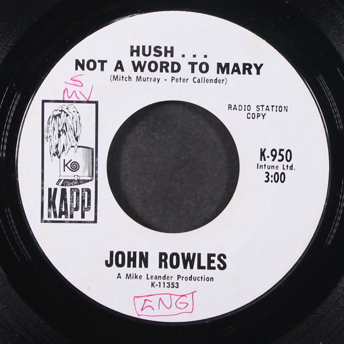 say goodbye by JOHN ROWLES