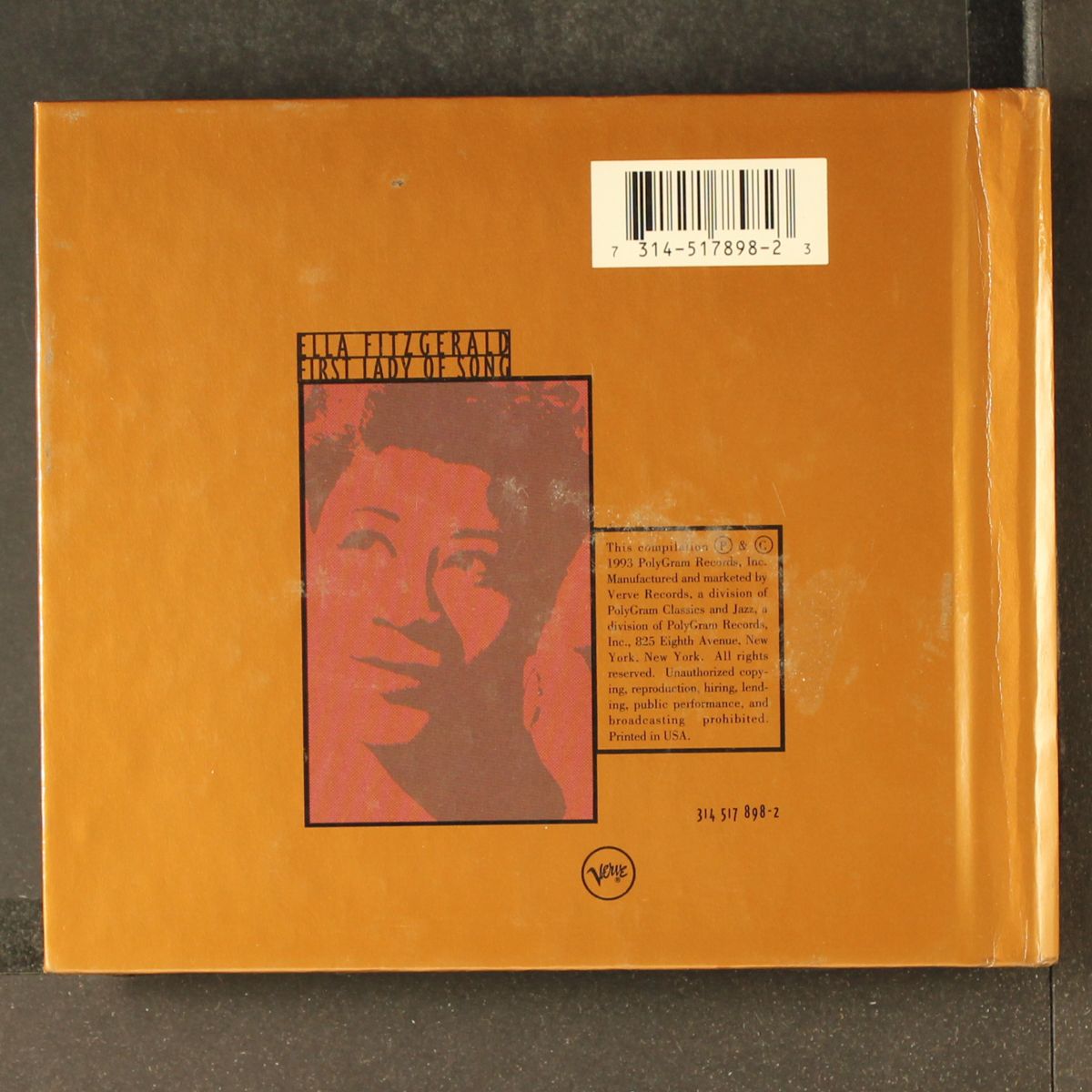 first lady of song by ELLA FITZGERALD