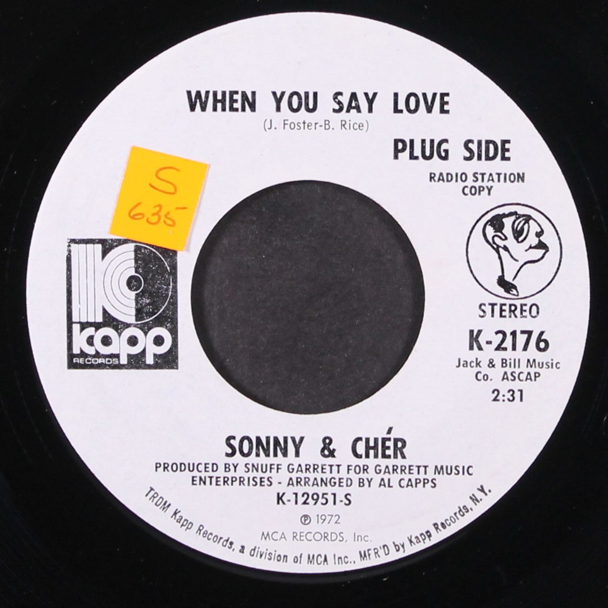 when you say you love by SONNY & CHER