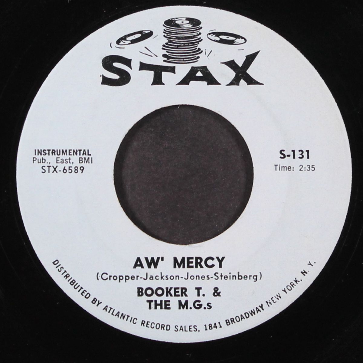 jelly bread / 'aw mercy by BOOKER T. & M.G.'S