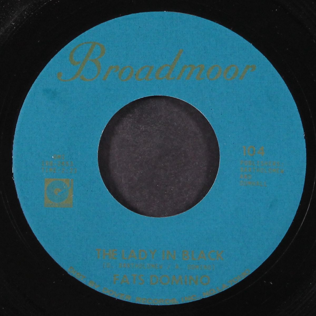 work my way up steady / the lady in black by FATS DOMINO