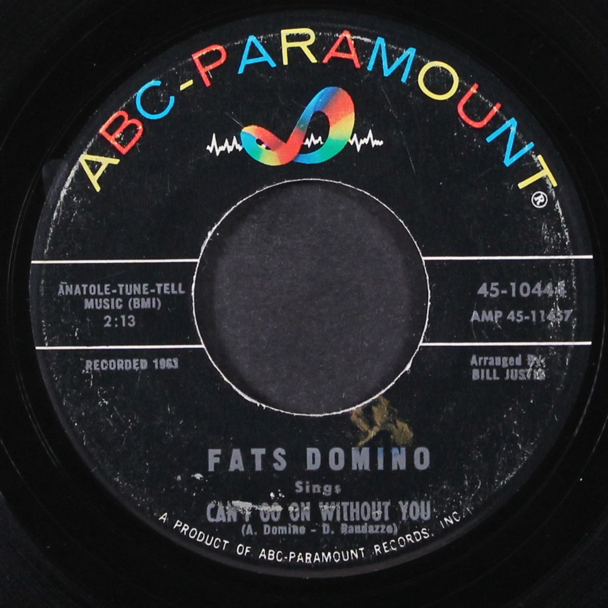 there goes my heart again / can't go on without you by FATS DOMINO