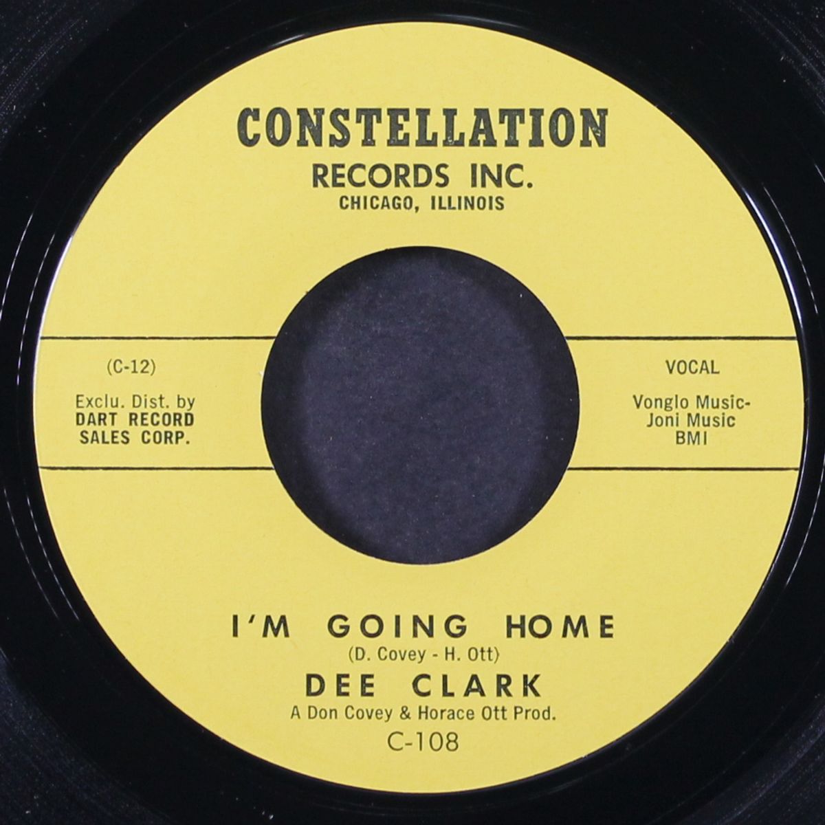 crossfire time / i'm going home by DEE CLARK