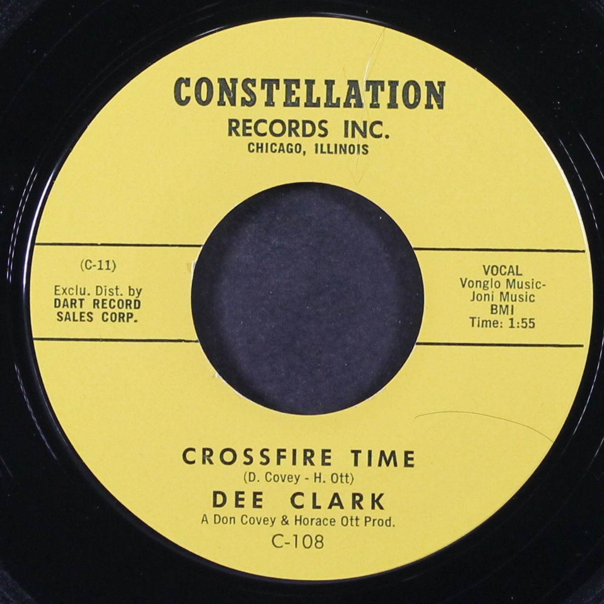 crossfire time / i'm going home by DEE CLARK