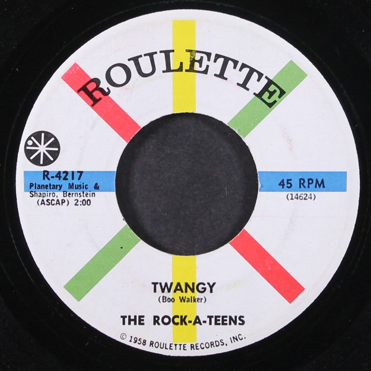 doggone it baby / twangy by ROCK-A-TEENS