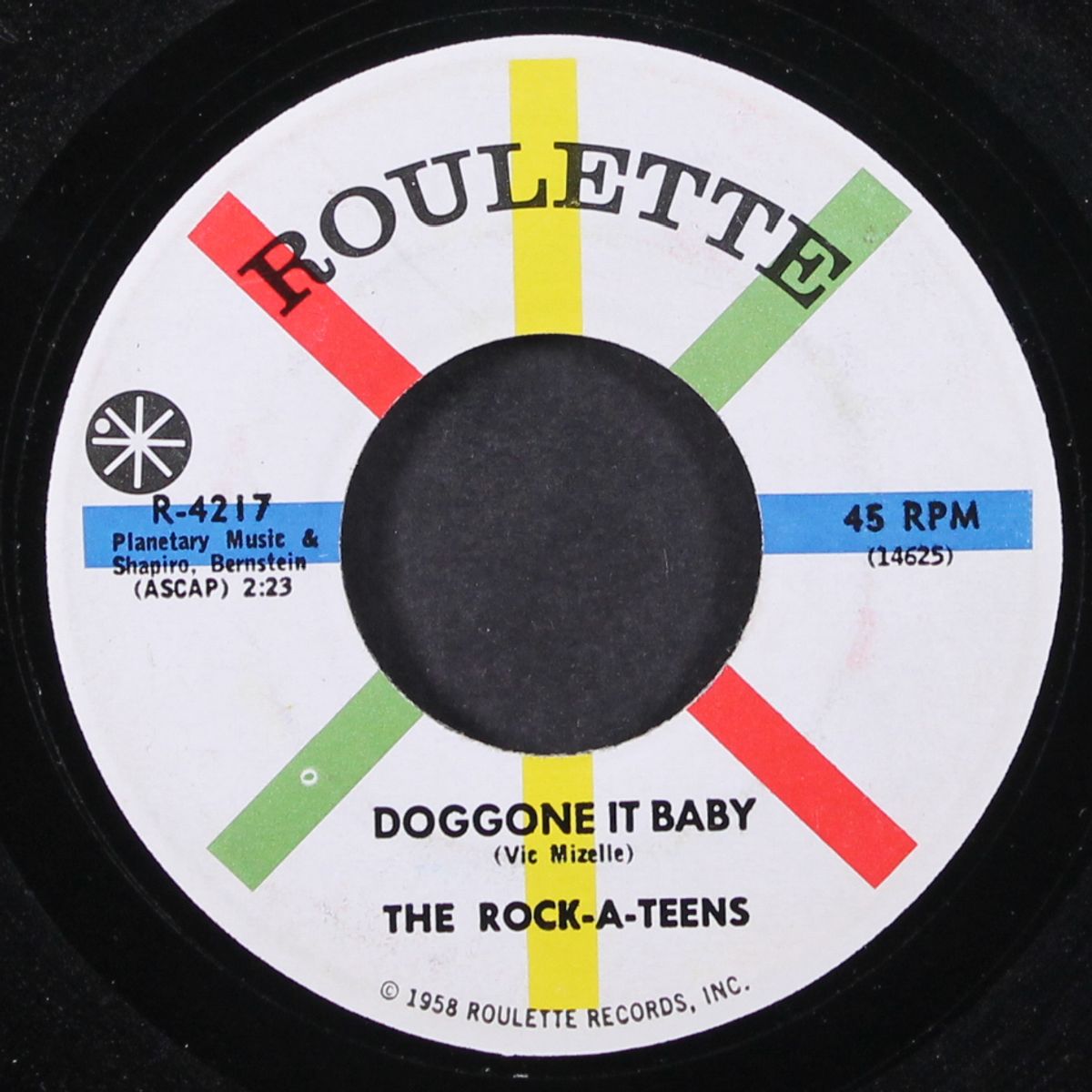doggone it baby / twangy by ROCK-A-TEENS