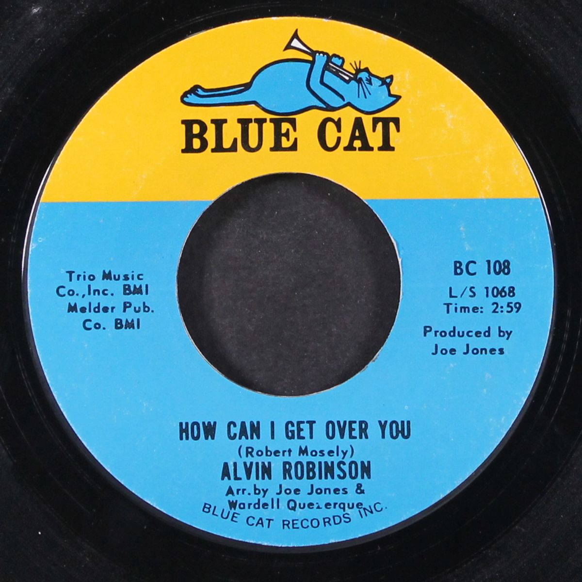 i'm gonna put some hurt on you / how can i get over you by ALVIN ROBINSON