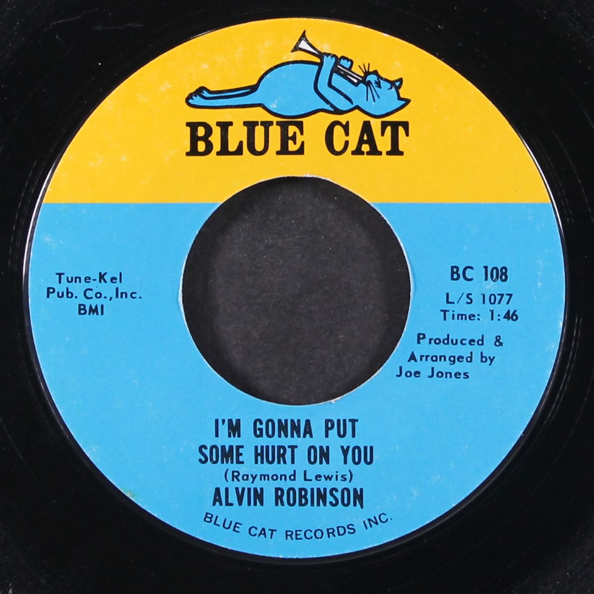 i'm gonna put some hurt on you / how can i get over you by ALVIN ROBINSON